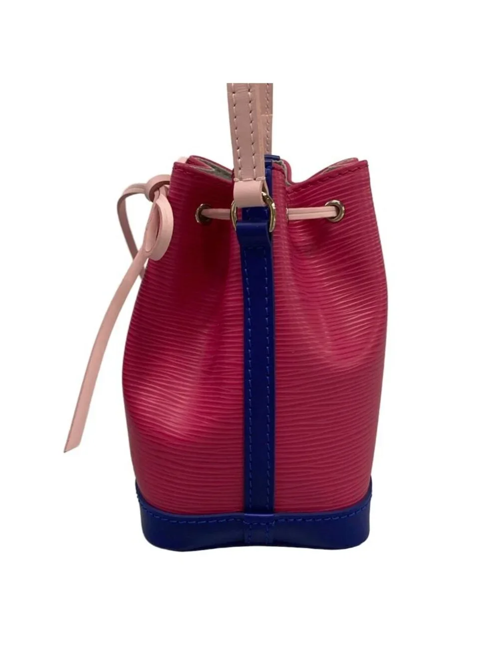 Louis Vuitton Shoulder Bag Epi Nano Noe Pink Leather